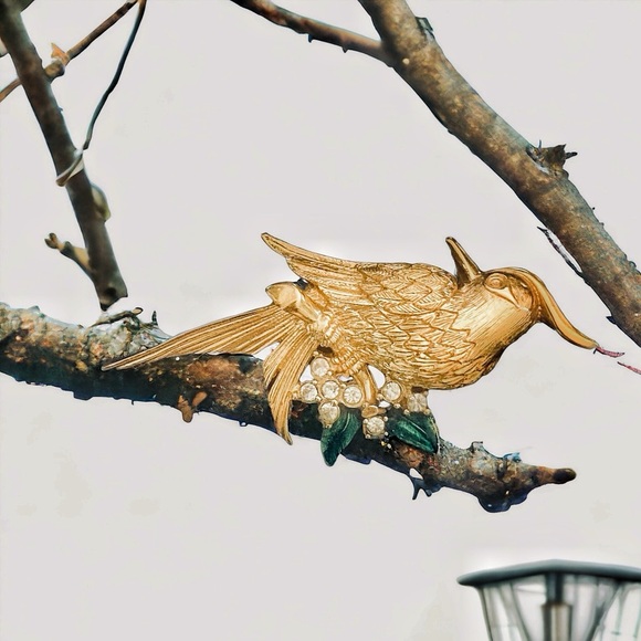 D’Orlan Bird Brooch Vintage - Picture 4 of 12